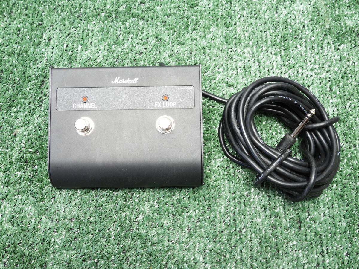 トップ Marshall PEDL-90012 Amplifir AMP Foot Switch 2-Button ギター