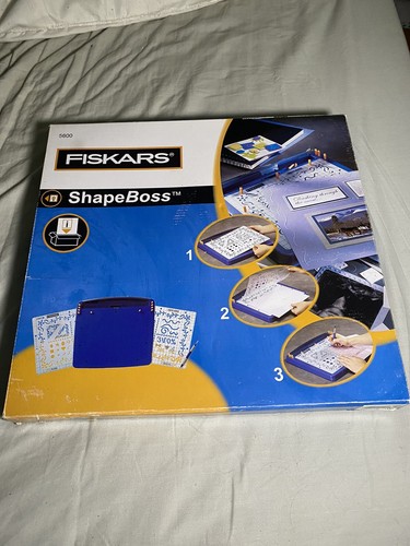 Fiskars ShapeBoss 5600 Stencil Shape ShapeCutter Card Making | eBay