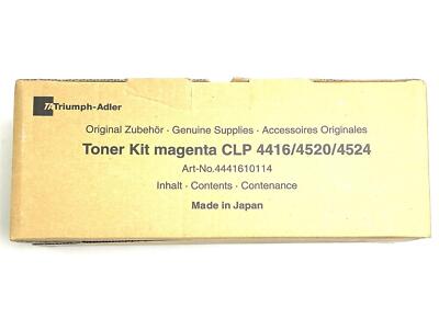Original TA Triumph Adler Toner Magenta 4441610114 CLP 4416 4520 4524 Utax 3416