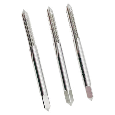 3PC 10-32 Tap Set 10x32 Thread Tap High  Threading Tool Speed Steel