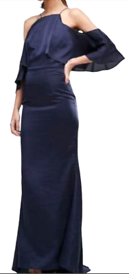 maxi black party dress for women Black And Gold Chiffon Maxi Dress – self-portrait-US
