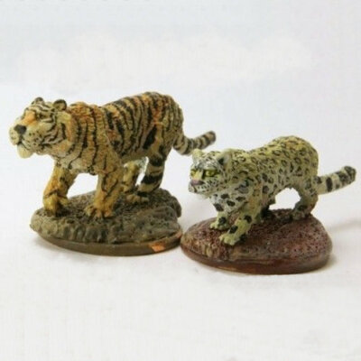 Reaper Dark Heaven Legends 02198 Ferocious Felines große Katze Leopard Tiger Haustier