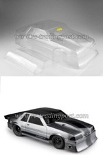 Clear Rc Body 1991 Mustang Fox 110 Wb 12.75 324mm 22sdr10slashdrag