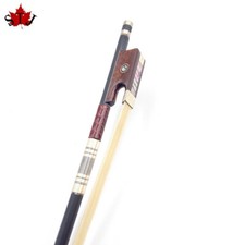 2pcs strong profession 4/4 black Carbon fiber viola bow , snakewood frog