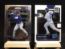 Seiya Suzuki RC 2022 Panini Prizm & Panini Donruss Optic Rated Rookie Cubs