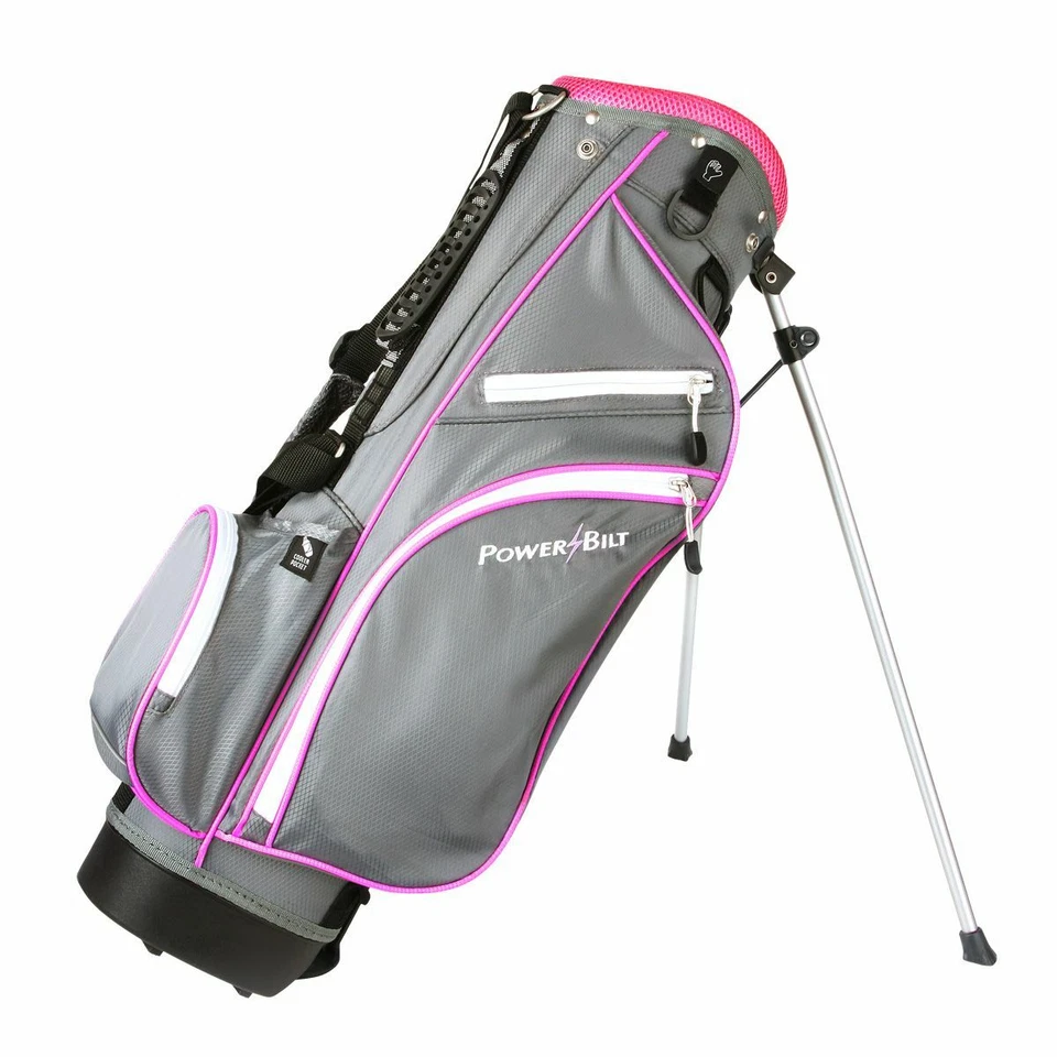 PowerBilt Junior Girls' Ages 5-8 Pink Series Set Right Handed Set - NEW! - Image 3 of 4