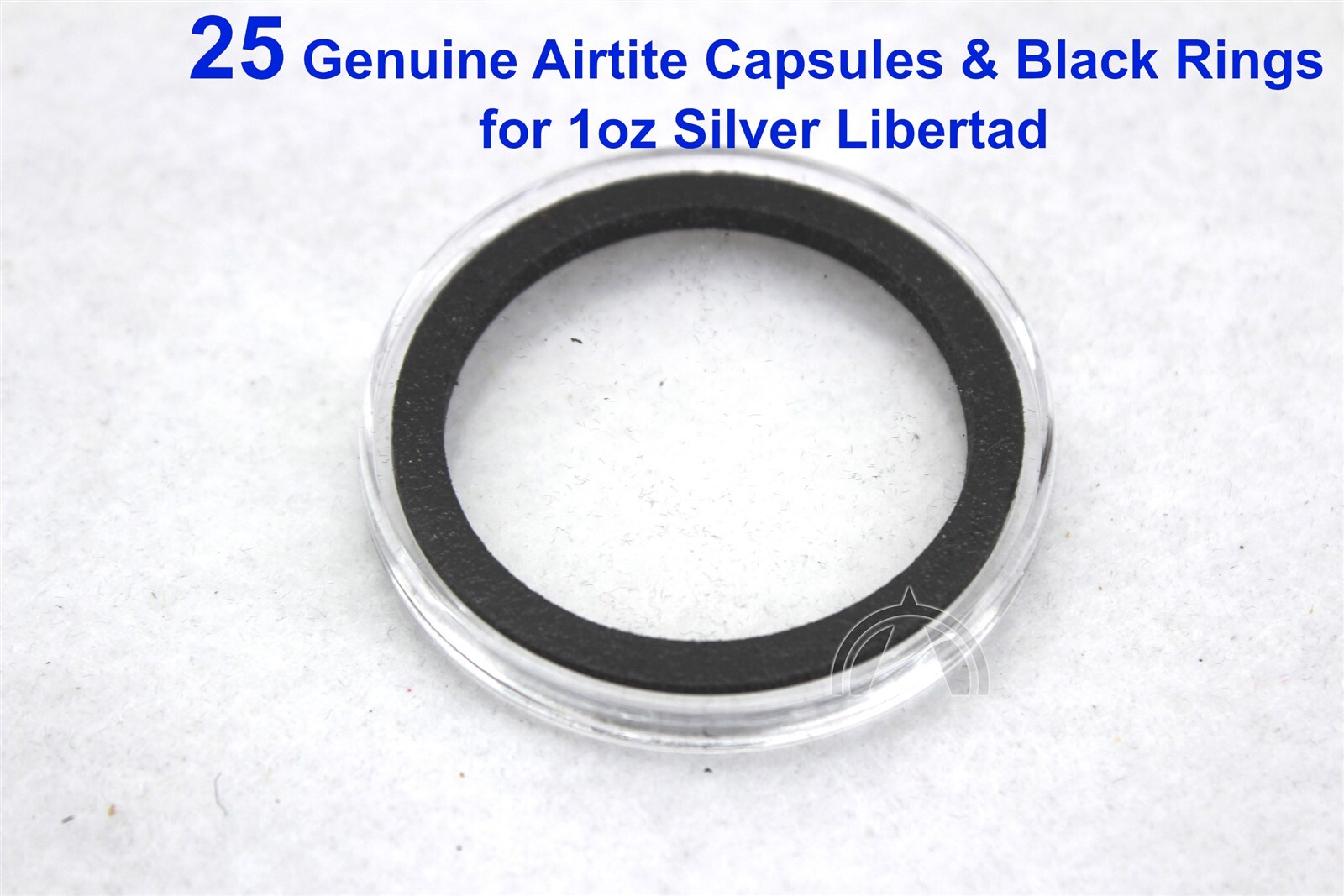 3 Capsule Monete Ad Anello Bianco AirTite I36 36 Mm Per - Foto 8