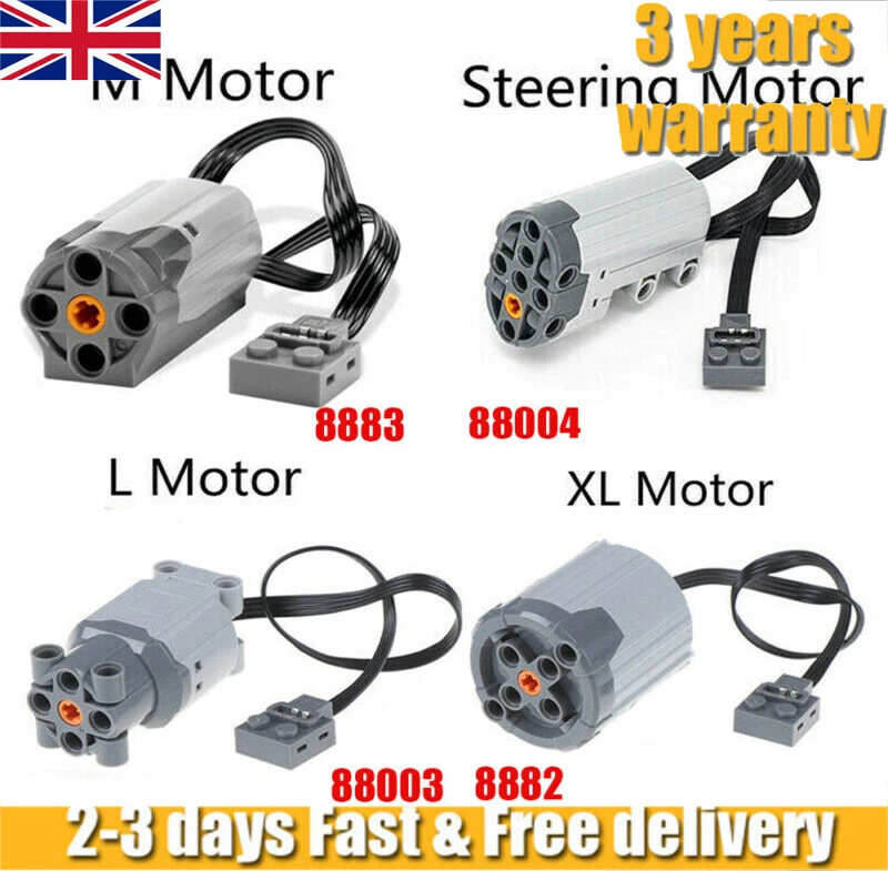 4x For Lego Technic Power Functions Servo Steering Motor 88004