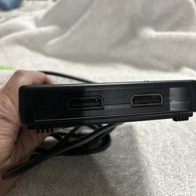 Sega Enterprises MK-80102 Black Wired 6-Player Multi-Tap Adapter For Sega Saturn