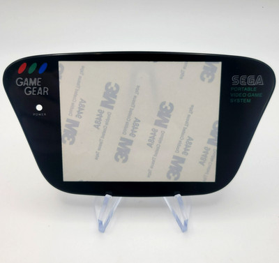 Screen Lens for Sega Game Gear (REAL GLASS!) Replaces the Original Plastic One