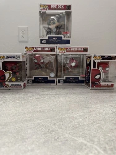 Funko Pop! Deluxe Marvel Spider-Man No Way Home Final Battle Target Exclusive L…