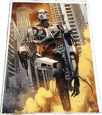 2024 Terminator #7 1:20 Edwin Galmon Virgin Variant From Dynamite