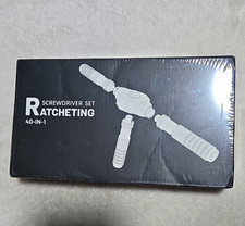 40-in-1 Ratchet Screwdriver Set 40pc T-Type H...
