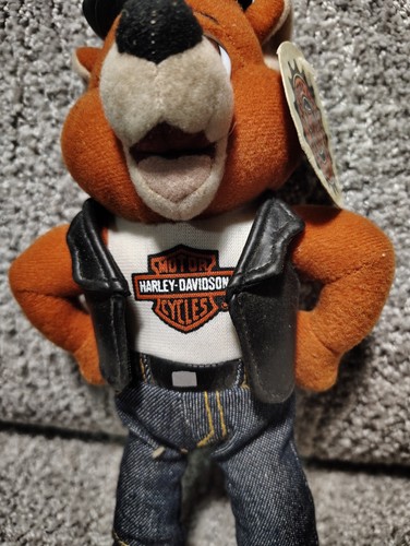 1998 Harley Davidson Teddy Bear Set - 12" Plush - Picture 5 of 8