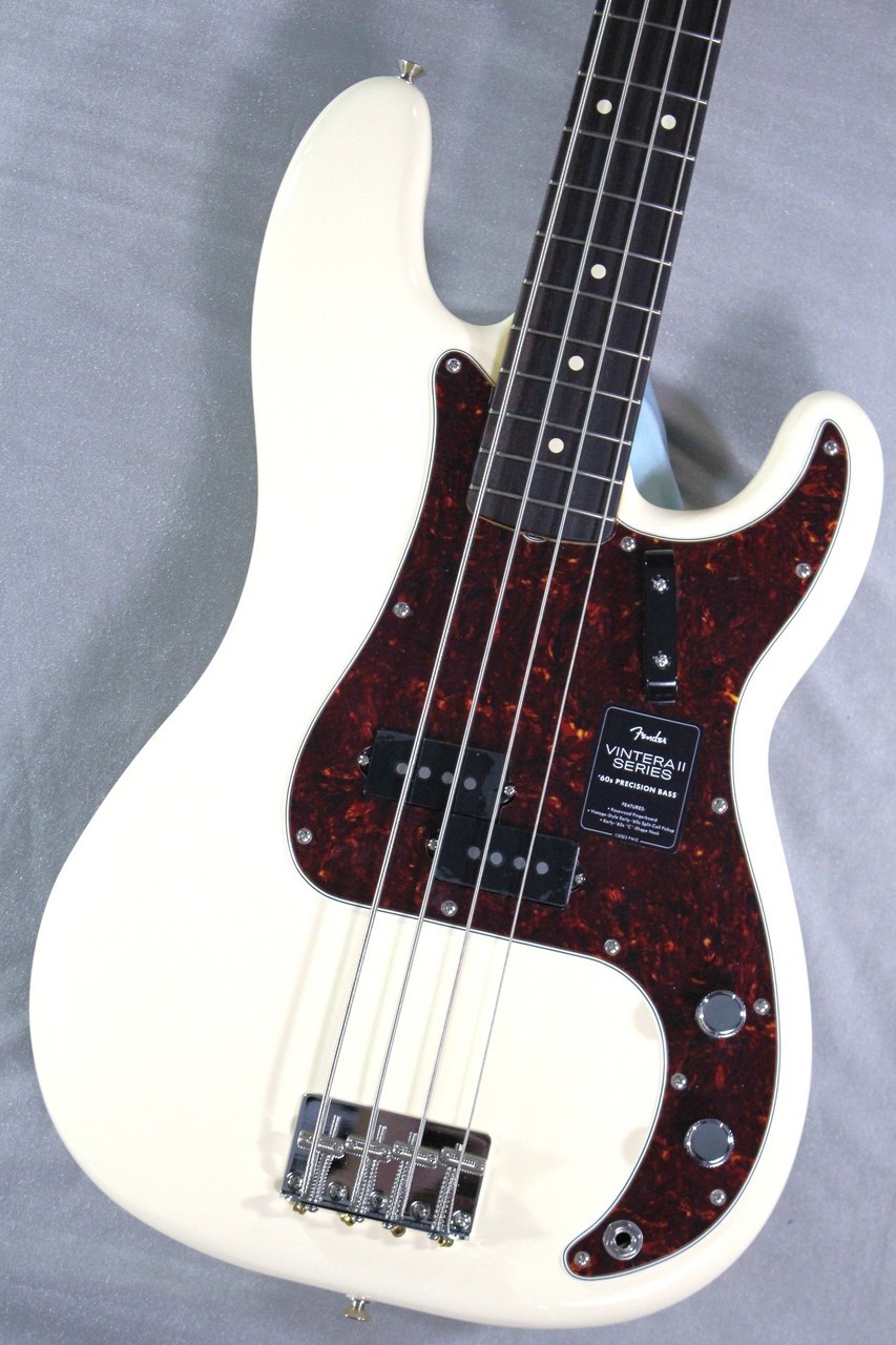 Fender Vintera '60S Precision Bass/ Olympic White #Mx25073360 *Xv140
