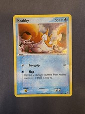 Krabby 66/112 EX FireRed LeafGreen - Holo - LP