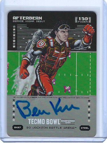 Bo Jackson Battle Arena Tecmo Bowl 2026 Inspired Ink Steel Bernie Kosar Auto 150