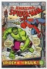 Amazing Spider-man 119, key battle between Hulk & Spiderman, 6.0 FN
