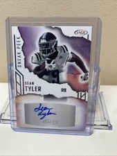2023 Sage Sneak Peek Sean Tyler Rookie Auto RC #SPA-ST Western Michigan