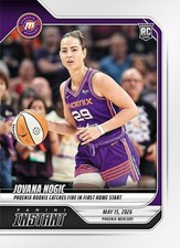 2026 PANINI INSTANT WNBA #66 JOVANA NOGIC (RC) - PRINT RUN 171