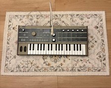 KORG microKORG Synthesizer Vocoder 37 Key Mini Keyboard w/ Mic Carrying Case