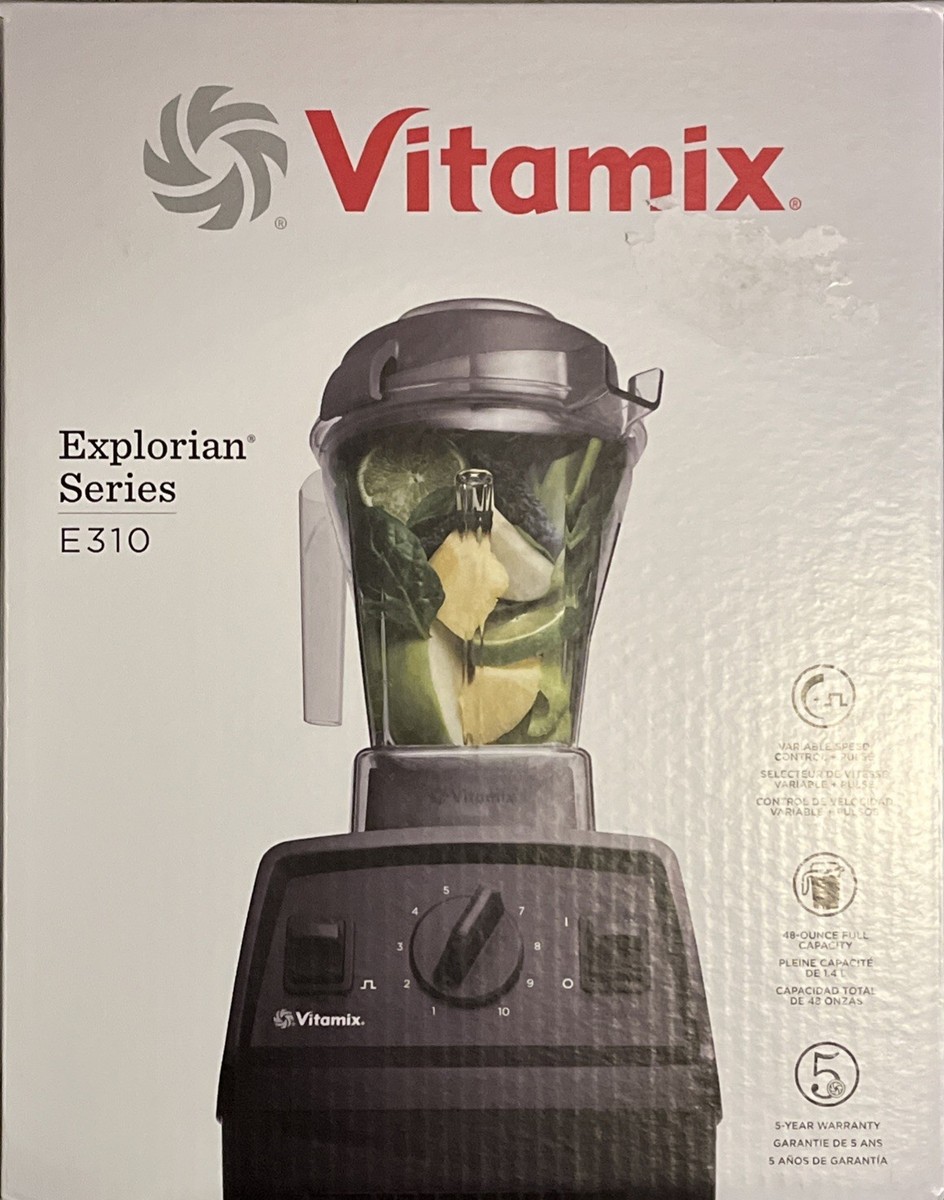 【美品】Vitamix E310　ブラック　保証書あり　1510 美品】Vitamix E310 ブラック 保証書あり 1510 - メルカリ