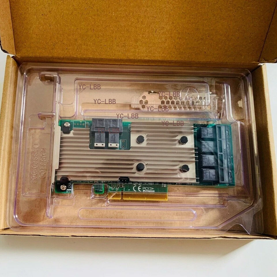 LSI Logic 05-25699-00 9305-24i 24-Port SAS 12Gb pci-e 3.0 IT Mode HBA Controller - Image 2 of 4