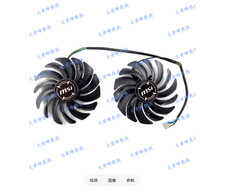 For MSI RX570 580 590 ARMOR Graphics Card Cooling Fan PLD10010S12HH