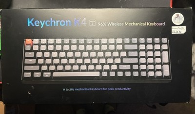 Keychron K8 Wireless Mechanical Keyboard - White Backlight Gateron G Pro Switch 