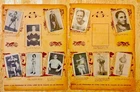 Vintage 1950s Ases de la Lucha Libre Wrestling Cards 21 Lot Scrapbook Pages