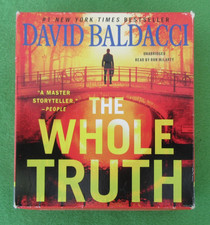 AUDIOBOOK ON 12 CDs THE WHOLE TRUTH BY DAVID BALDACCI - 2008; UNABR; SHAW SERIES