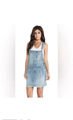 Current Elliott The Garrison Size medium  Shortalls Dress In Wanderer Blue Denim
