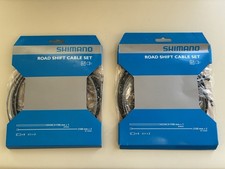 Shimano Standard Road Shift Cable Set, Black Housing 2 Sets