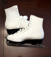 Aerflyte Ice Skates NEW Vintage Style Figure Skates Unisex Leather Classic