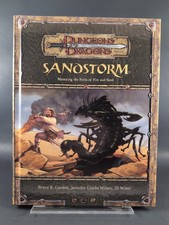 Dungeons & Dragons - Sandstorm: Mastering the Perils of Fire and Sand (with map)