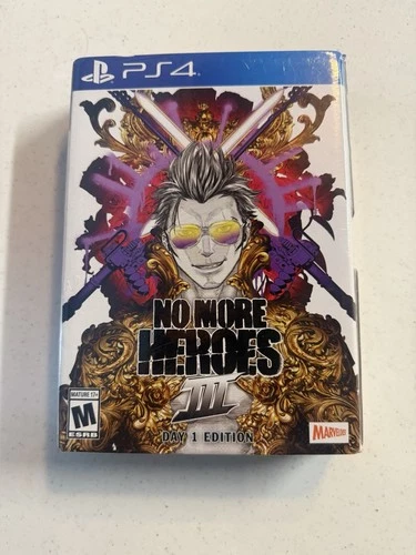 No More Heroes III Day 1 Edition (Sony Playstation 4) PS4 New Sealed