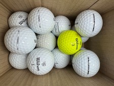 13 WILSON STAFF TRIAD/MODEL.X.MIX PEARL/A GOLF BALLS