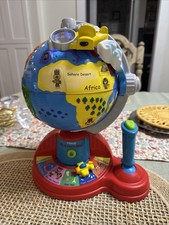 Vtech Fly And Learn Globe Learn and Play TESTED WORKS