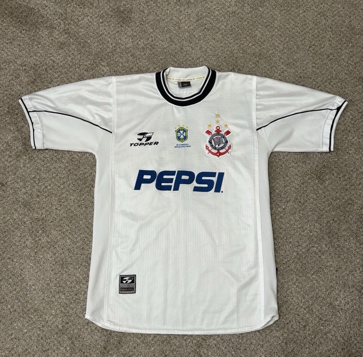 Vintage Corinthians Soccer Jersey
