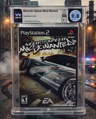 #ad #ad Need for Speed: Most Wanted • WATA 9.8 A • 1st Print • PlayStation 2 • Not CGC $1999.99