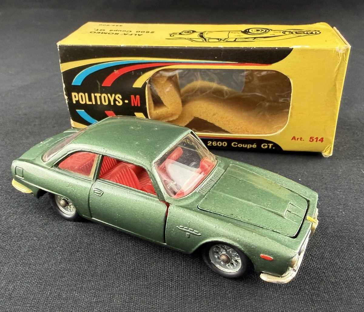 Politoys Alfa Romeo Vintage Manufacture Diecast Cars for sale | eBay