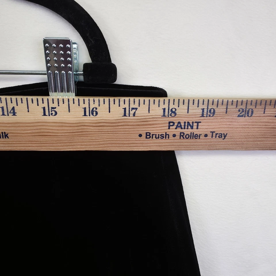 Maxi Falda Y2K Notations Terciopelo Mujer XL Negra Capricho Bruja Oscura Romántica Foto 4 de 4