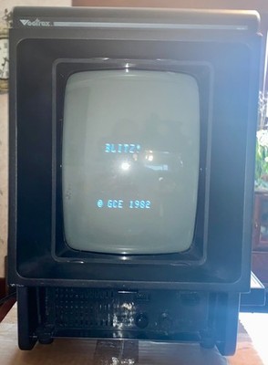 Vintage Vectrex~Milton Bradley~HP 3000 Arcade System Video Game Console