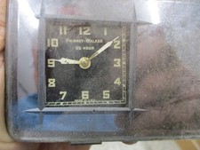 1920s 1930s 1940s Dodge Plymouth Phinney Walker Rear View Mirror Clock 30 Hour