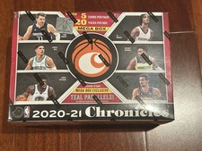 NBA 2020-2021 Panini Chronicles Basketball Factory Sealed Mega Box New