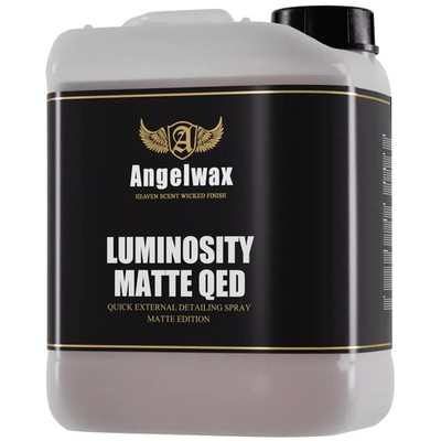 Angelwax Luminosity Matte QED-Matt Quick Detail Spray 5 LITER-FREE TRACKED 24
