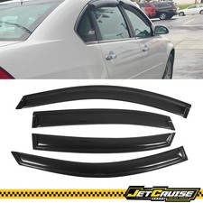 Fits 06-13 Chevy Impala 14-16 Impala Limited Acrylic Tape On Window Visors 4pcs Fits 06-13 Chevy Impala 14-16 Impala Limited Acrylic Tape On Window Visors 4pcs