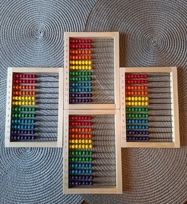 Alle nach rechts, für 4 Personen mit Anleitung, Versandkostenfrei, Regenbogen 