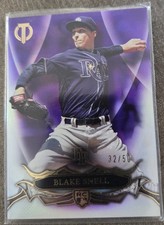 2016 TOPPS TRIBUTE ROOKIES BLAKE SNELL RC PURPLE #32/50 