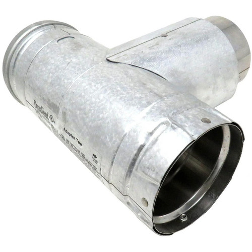 DuraVent Pellet Vent Pro 3" Diameter Adapter Tee w/Clean-Out Tee Cap: 3PVP-TAD1 - Picture 3 of 3